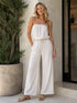 Strapless Linen Jumpsuit