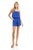 Benita Tube Romper In Capri Blue
