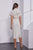 Clarity Ruched Waist Tied Shirt Dress