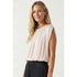 Grecian Drape Bubble Blouse – Papyrus