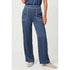 Whipstitch Detail Pull-On Pants