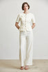 Structured Short-sleeve Button Blazer