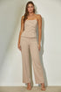 Strapless Solid Top With Fold Detail And Buttons