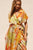 Mosaic Wrap Dress