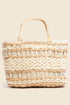 Intricate Basket Weave Square Hand Bag