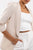 Ruched Sleeve Blazer