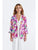 Purple Eva Print Blazer