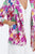 Purple Eva Print Blazer