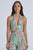Green Zelie Halter Top