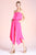 Get Obsessed Strapless Jumpsuit Hot Pink