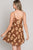 Sunflower Mini Dress In Brown
