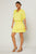 Pineapple Jacquard Mini Dress