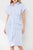 Naples Stripe Dress Blue