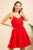 Cherry Tiered Mini Dress