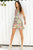 Pretty Floral Ruffle Mini Dress