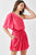 Chica On Shoulder Dress In Paradise Pink