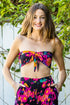 Zadie Tie Front Tube Top