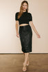 Minka Sequin Midi Skirt