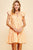 Emma Ruffle Mini Dress