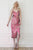 Frida Luxe Satin Wrap Dress