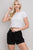 Celia Drawstring Shorts In Black