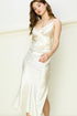 Tulip Satin Midi Dress