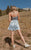 Baby Blues Mini Slip Dress