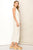 Romantic Side Slit Midi Dress