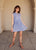Blue Skies Sleeveless Swing Dress - Olive + Paix
