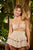 Ruffle Elastic Skirt Beige