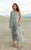 Mirella Halter Tiered Maxi Dress in Sage - Olive + Paix