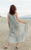 Mirella Halter Tiered Maxi Dress in Sage - Olive + Paix