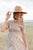 Penelope Printed Off The Shoulder Dress - Olive + Paix