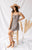 Summer Breeze Mini Dress - Olive + Paix