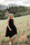 Moda Open Back Midi Dress In Black - Olive + Paix
