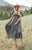 Capulet Puff Sleeve Maxi Dress in Green - Olive + Paix