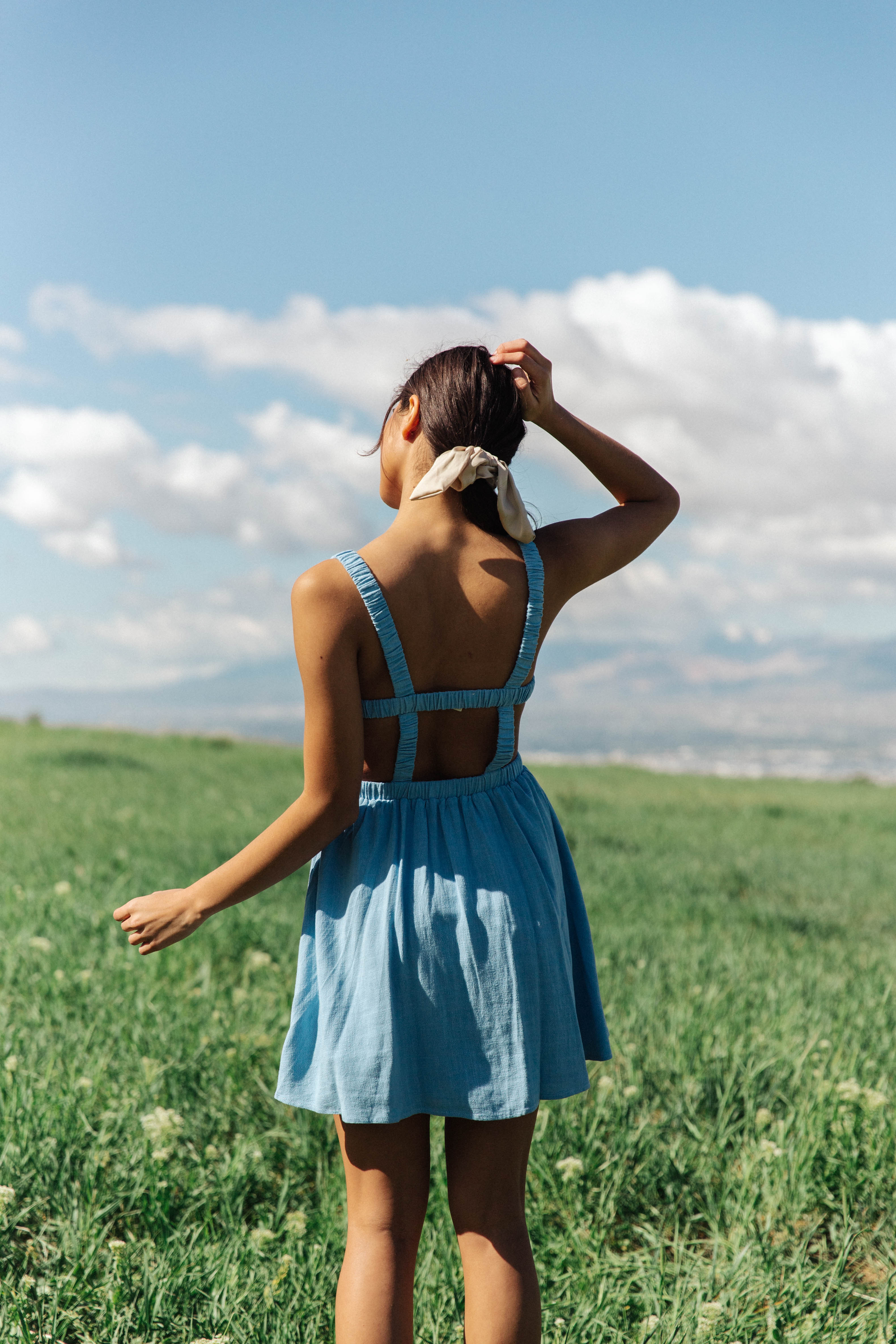 A new hotsell day blue dress