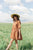 Sepia Eyelet Tiered Babydoll Mini Dress - Olive + Paix
