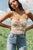Graceland Lace Bustier Bodysuit - Olive + Paix