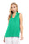 Sofia Detailed Tank Top in Peridot