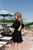 Luxe House of Couture Bring It Home Black Dress