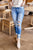 Kancan Denim Medium / 0 / 28-R-03 Jasper Mid Rise Denim