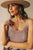 Double Zero Tops Blush / S / 07-B-03 Lazuli Crochet Tank Top