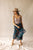 Double Zero Tops Lazuli Crochet Tank Top