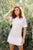 Baevely Dresses Ivory / S / 27-C-02 Santorini Short Sleeve Lace Dress