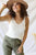 Double Zero Tank Tops Bone / S / 22-B-01 Summer Blues Knit Tank Top