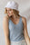 Double Zero Tops Summer Blues Knit Tank Top